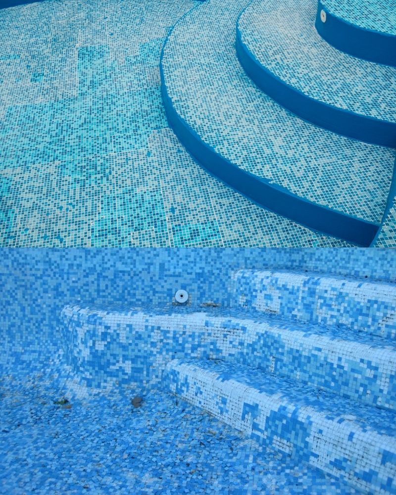 Expertise piscine - Décollement